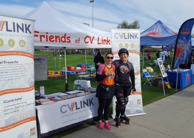 Friends of CV Link Booth