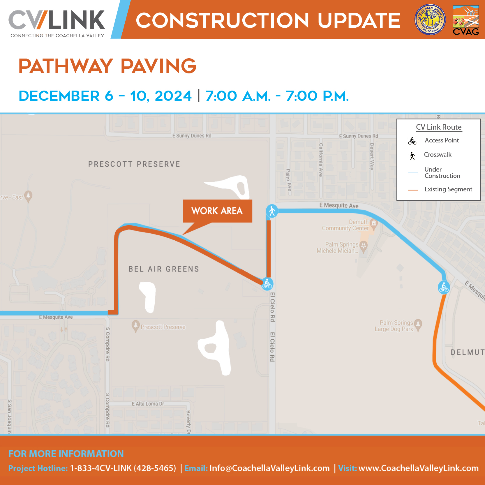 CV Link Construction Notice_Palm Springs Sec. H_Instagram