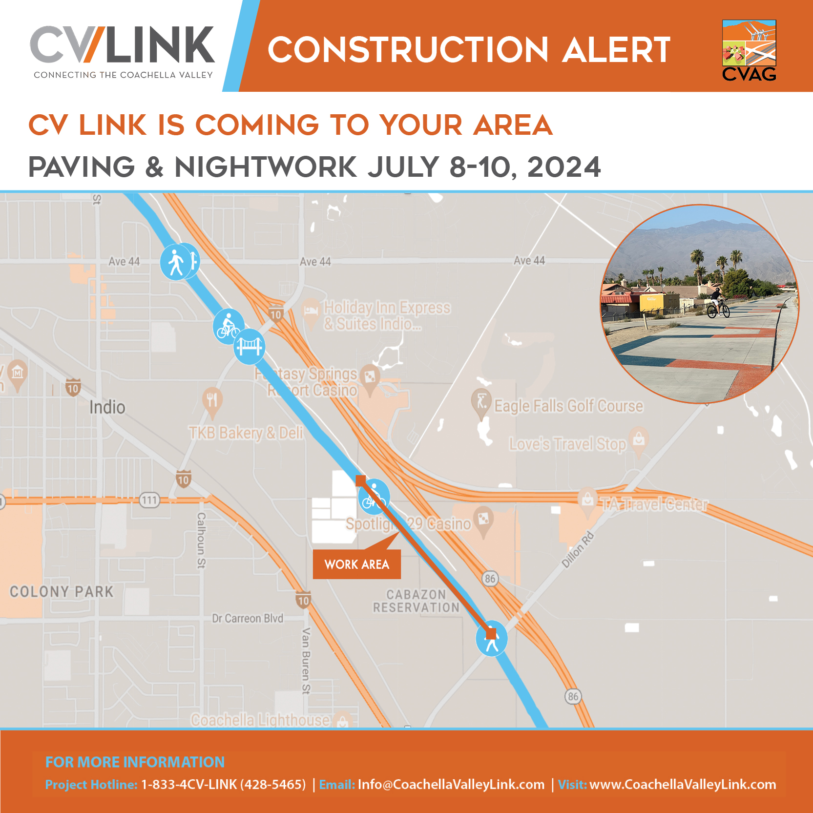 CV Link Notice City of Indio_Instagram