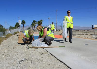 Volunteers Cleaning Trash